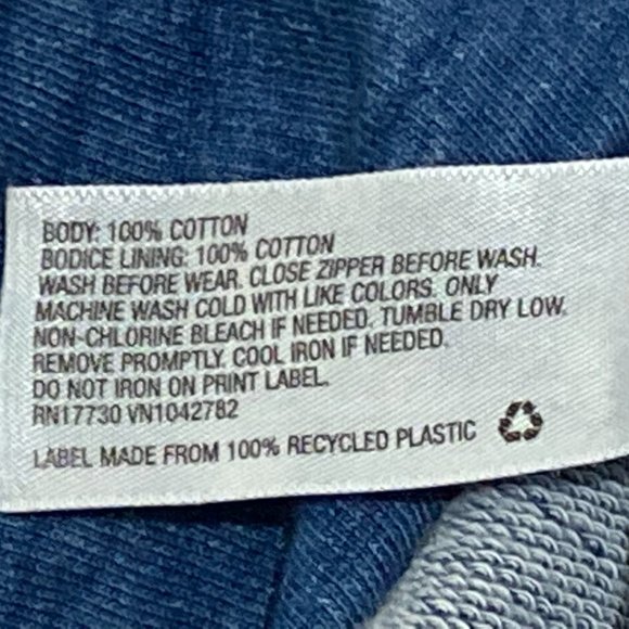 Cat & Jack ❤️ Girls Blue Fit & Flare Dress Size - 5T (PRE-LOVED) - Picture 5 of 6